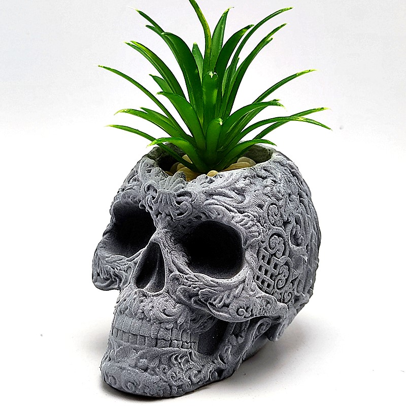 Premium Exquisite Skull Vase S - Florist Supply Vases recension och pris