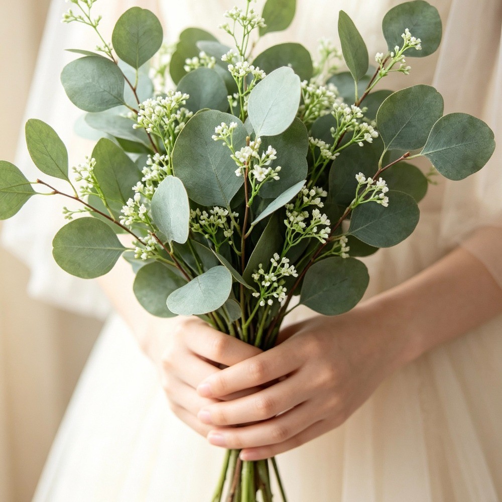 1/3Pcs Artificial Eucalyptus B - Florist Supply Bulk recension och pris