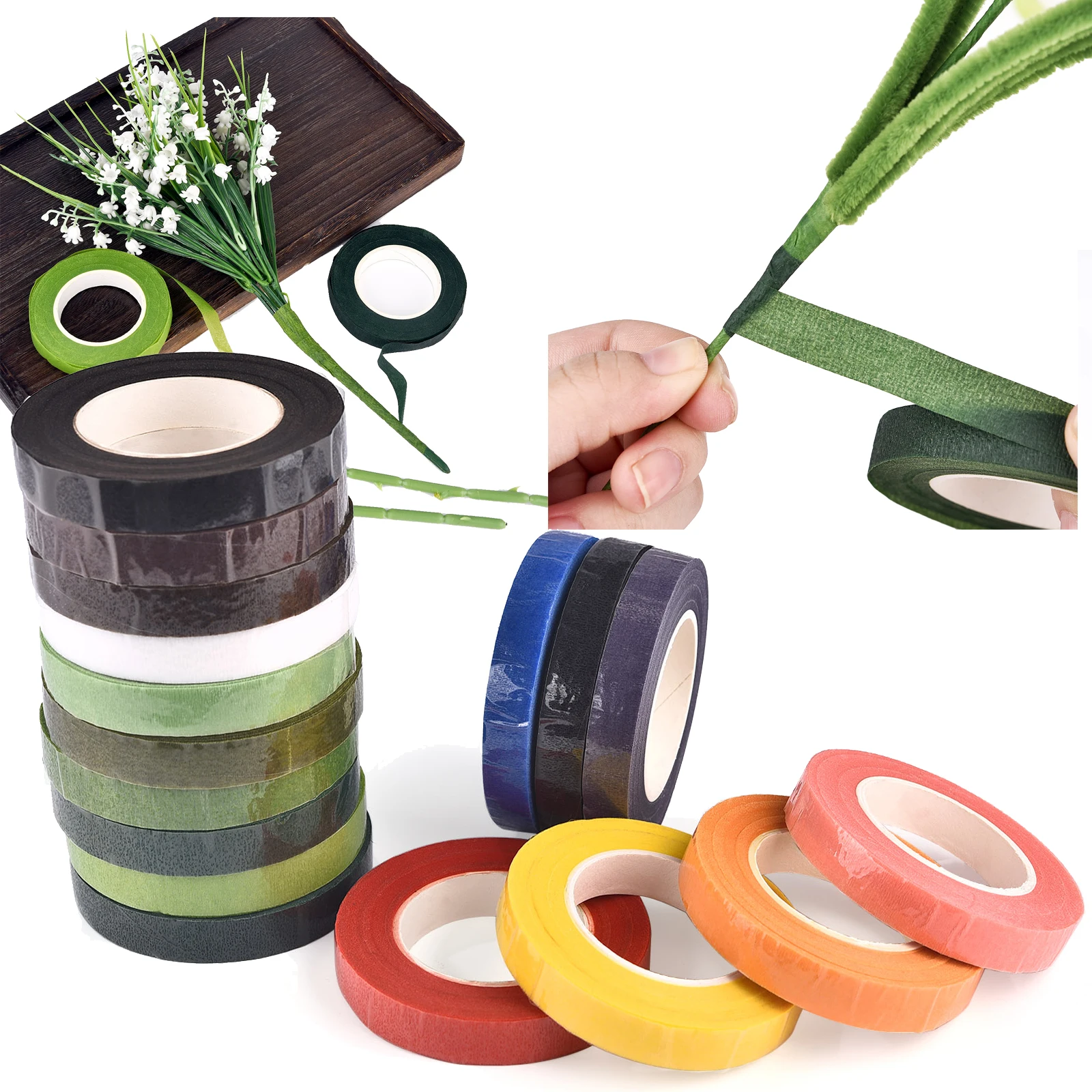 30 Yard 12MM Floral Stem Tape  - Florist Flower Supply recension och pris