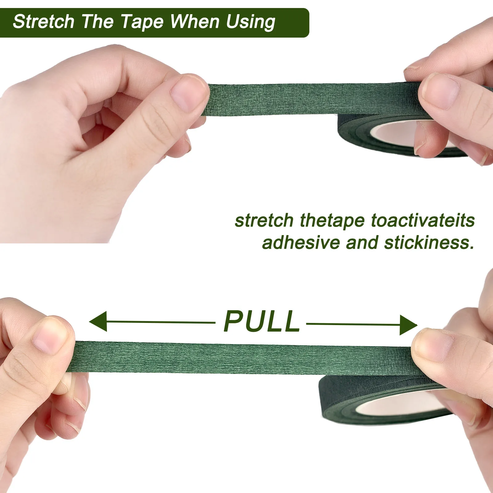 30 Yard 12MM Floral Stem Tape  - Florist Flower Supply recension och pris