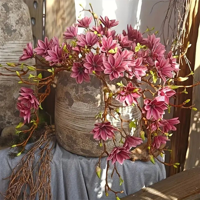 Realistic Artificial Magnolia  - Florist Supply Bulk recension och pris