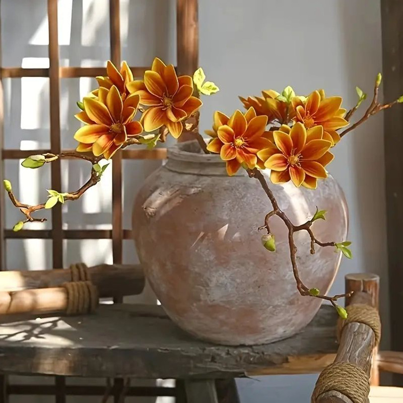 Realistic Artificial Magnolia  - Florist Supply Bulk recension och pris