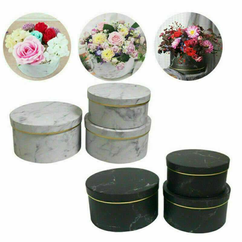 3Pcs Florist Hat Boxes Xmas Fl - Florist Supply Vases recension och pris