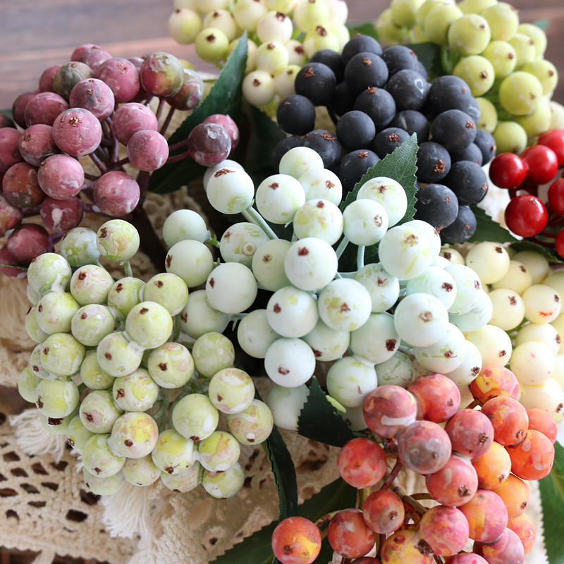 1Pcs Artificial Berry Stem Flo - Florist Supply Bulk recension och pris