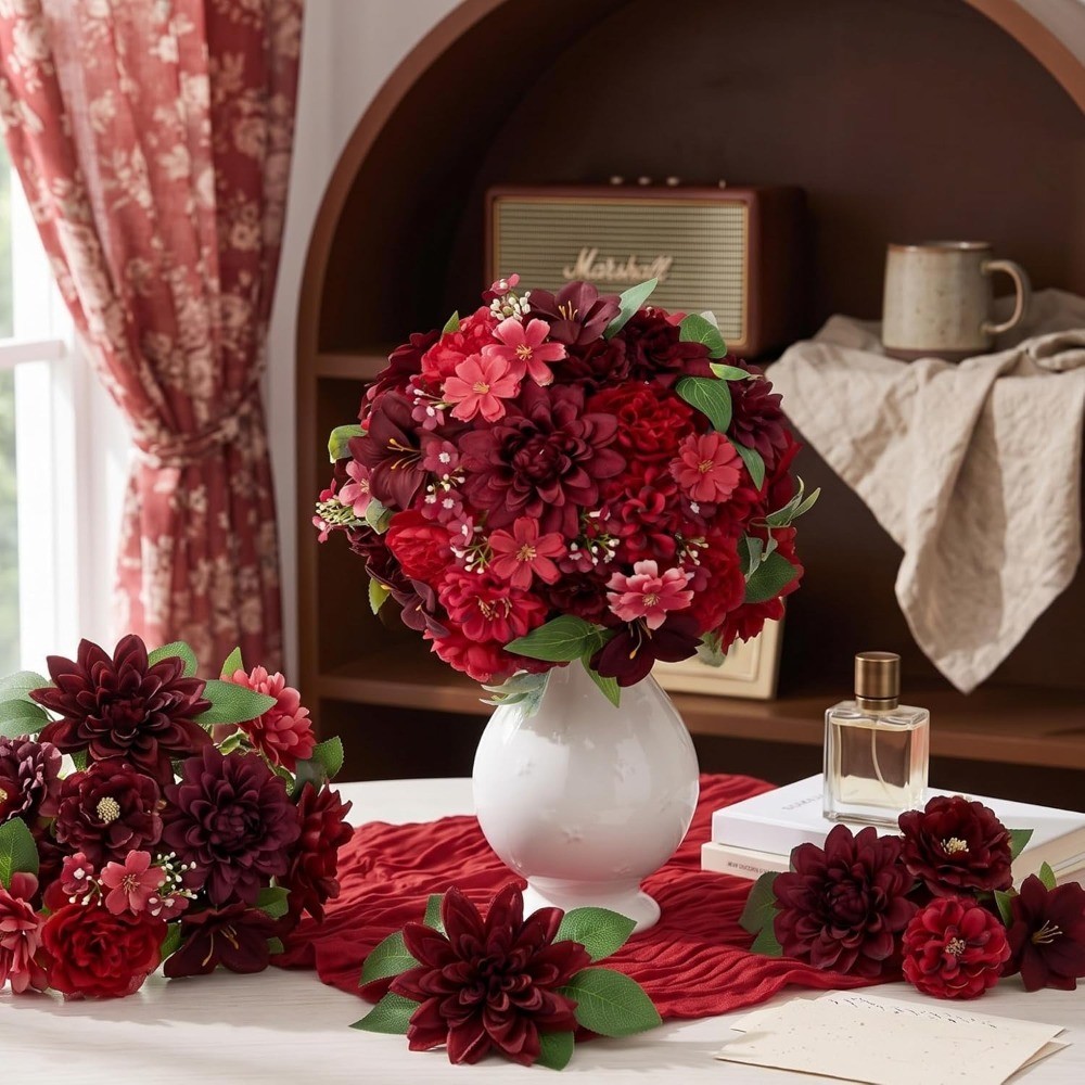 32Pcs Christmas Decoration Red - Florist Supply Bulk recension och pris